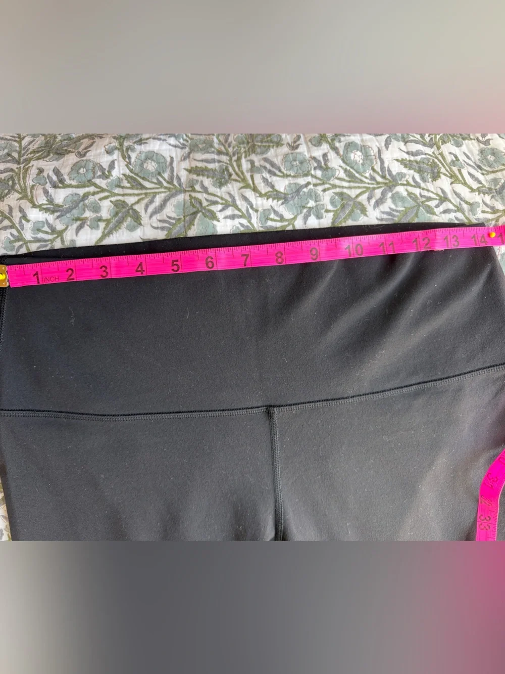 lululemon athletica Black Capri High-Rise Leggings